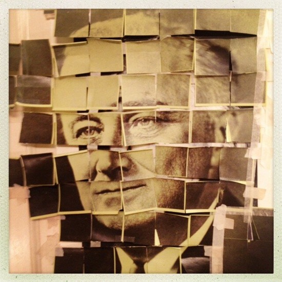 Franklin Delano Roosevelt on Spidey 2 set