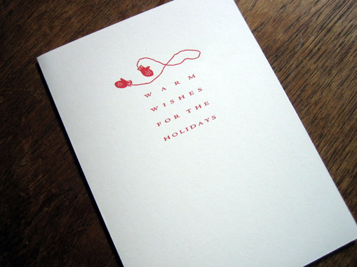 The perfect card for close-knit friends. Mittens Card, $2.50, e. m. papers, empapers.com. The perfect card for close-knit friends. Mittens Card, $2.50, e. m. papers, empapers.com.