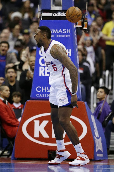 Wearing Brons DeAndre Jordan Back to Nike with SOLDIER 7 x5