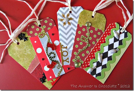 Small Christmas Tags