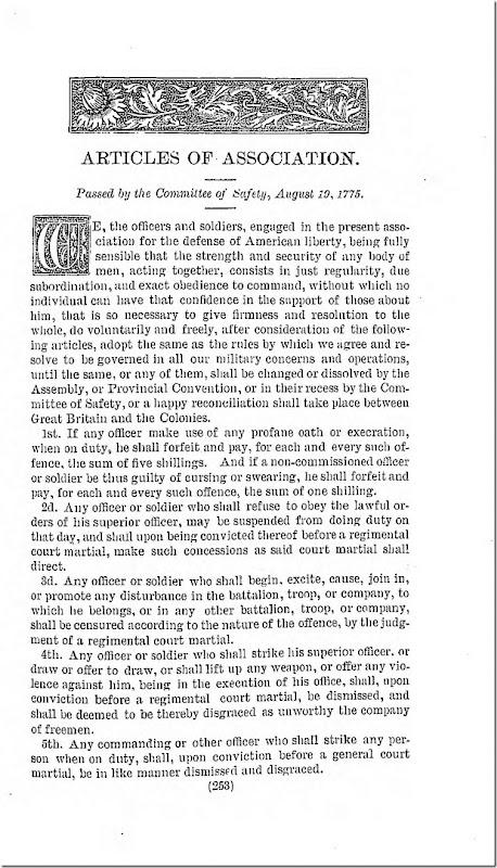 Pennsylvania Archives Series 2 Volume 13 Documents Relating to the Associations and Militia in General Page 253