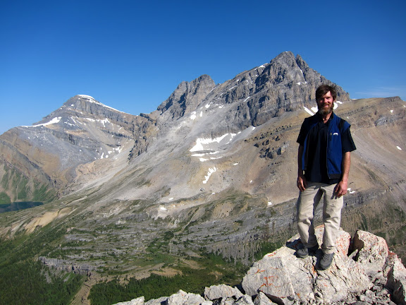  &ndash; On Mount Redout Looking At the Other Summits We Climbed