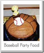 baseball party food baseball party food
