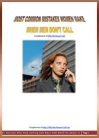 Cover of Chris Jackson's Book Most Common Mistakes Woman Make When Men Do Not Call