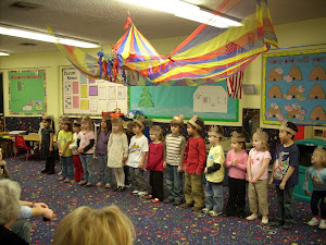 Busy Bees singing at the Holiday Social.