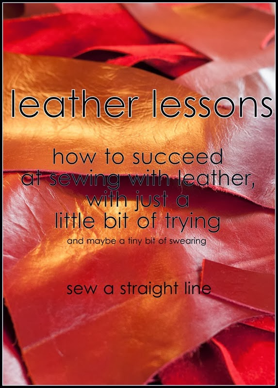 Leather Lessons Sew a Straight Line-6tr Leather Lessons Sew a Straight Line-6tr