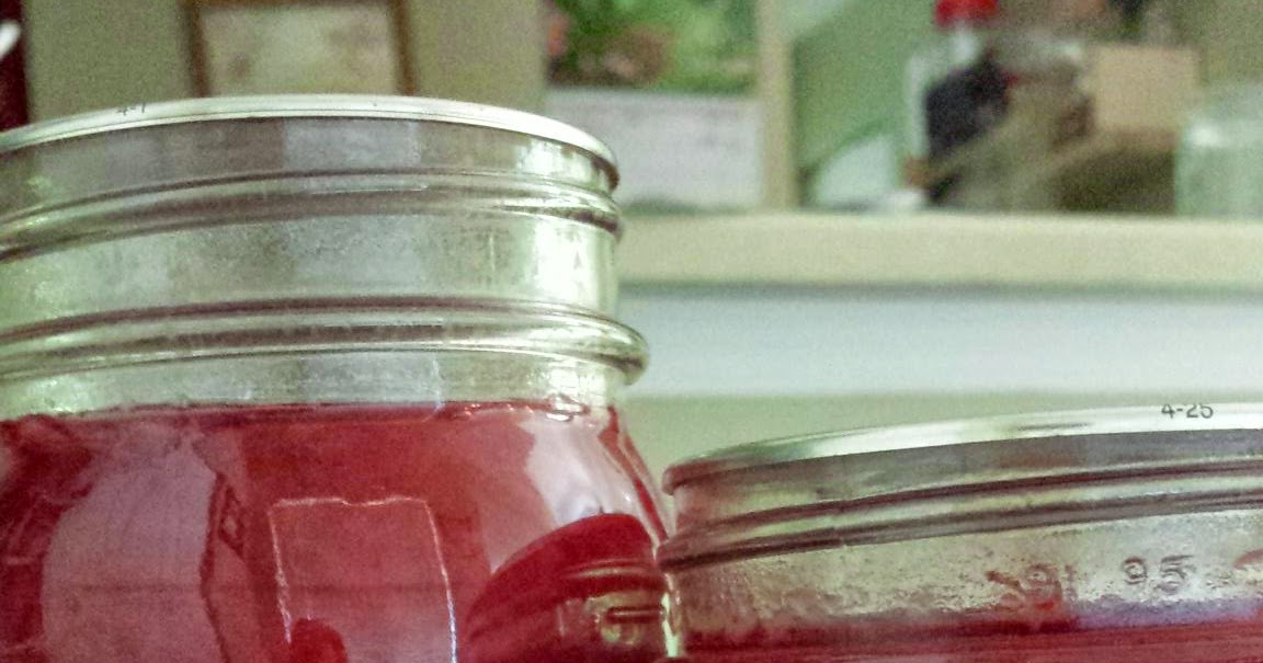 These Happy Golden Years Raspberry Jam with Maple Syrup