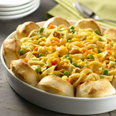 Upside-down Chicken Pot Pie