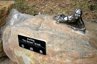 Sculpture on the rock