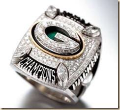 Greenbay 2010 Super Bowl Ring