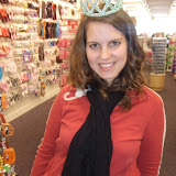 Debbie and a Tiara