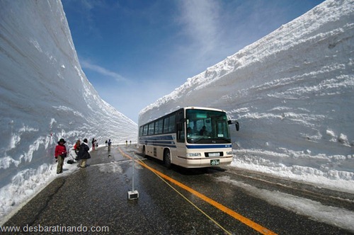 parede de neve 20 metros japao desbaratinando  (1)