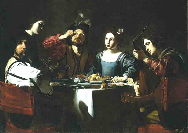 Nicolas Tournier, Scène de banquet Nicolas Tournier, Scène de banquet
