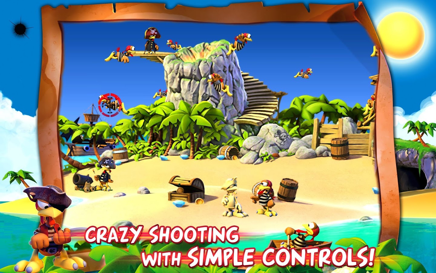    Crazy Chicken Pirates- screenshot  