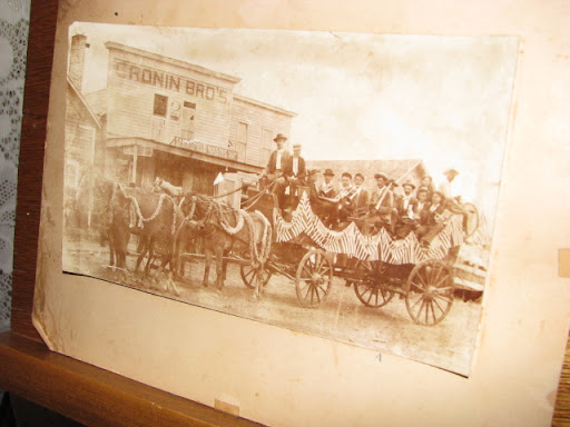 The Bauch House Museum on Pine Street in downtown Cabool has several old photographs and artifacts; this one is of Main Street, Cabool, near the turn of the century.
