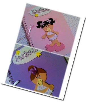 Caderno Maternidade em EVA