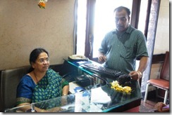 Mythali Swant and her brother Sanjay. 