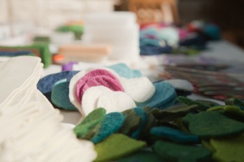 felt crafting