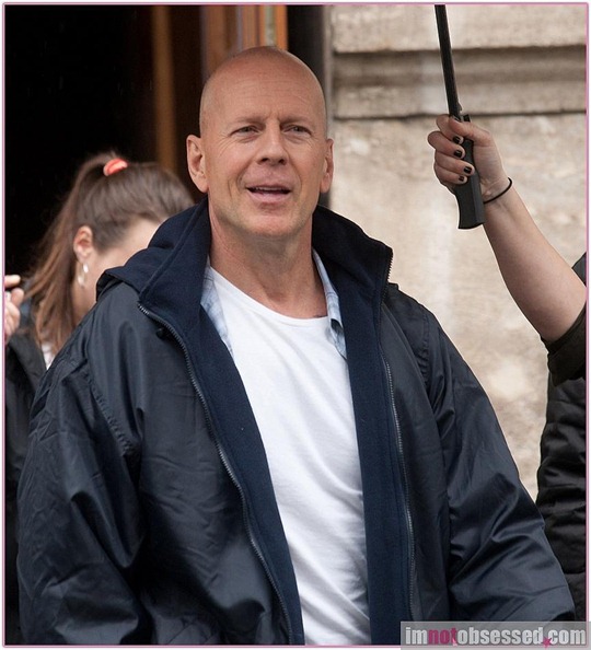 a Ggood day to die hard filming 070512