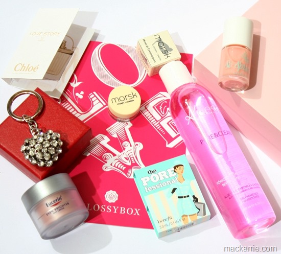 GlossyboxLoveEditionFebruar2015