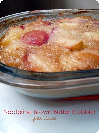 Nectarine-Brown-Butter-Cobbler