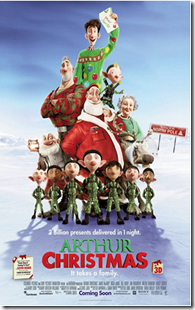 Arthur Christmas {Movie Review}