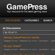 GamePress Forums