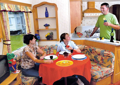 Comfortable Static Caravan Accommodation