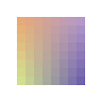 color palette 5, 2011, digital c-print (single edition), 40 x 40 in.