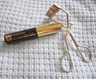 estee lauder mascara, shu uemura eyelash curler, bitsandtreats