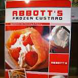 abbott's frozen custard at muscle park in tokyo in Odaiba, Tokyo, Japan