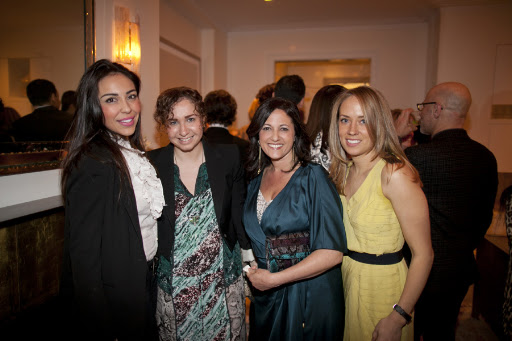 Kellee Khalil of Lover.ly, Carrie Goldberg, assistant fashion editor of Martha Stewart Weddings, Dawn of One Girl Cookies, and Melissa Colgan, senior associate fashion editor of Martha Stewart Weddings