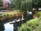 Jan 18 - Punting on the Avon, Christchurch, NZ