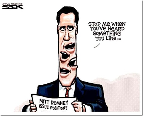 Romney say what they like toon Romney say what they like toon