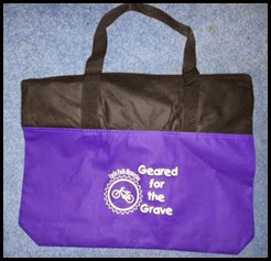 Geared for the Grave Tote Bag - Thoughts in Progress