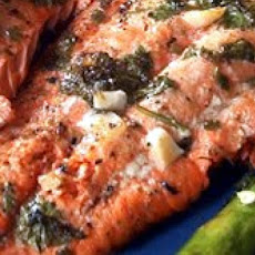 Broiled Steelhead Trout With Rosemary, Lemon and Garlic