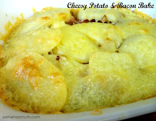 Cheesy Potato & Bacon Bake 1