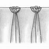 cupped pleat