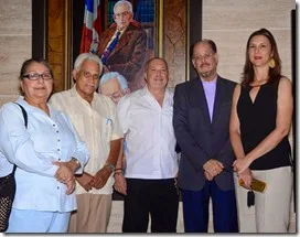 Altagracita, Pipi Delgado, Carlos AguilÃ³,  Eugenio Garrido y esposa