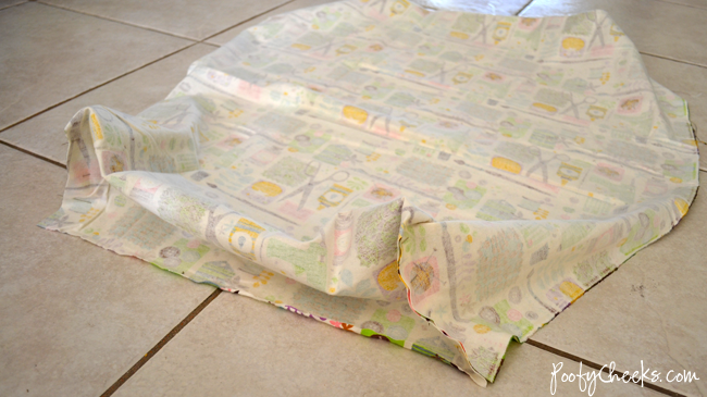 Fitted Crib Sheet Sewing Tutorial