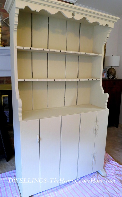 Pine Hutch in Country Gray Pine Hutch in Country Gray