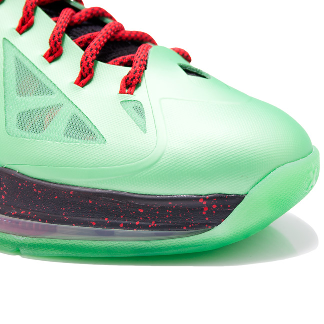 Detailed Look at Nike LeBron X Cutting Jade and The Box NIKE LEBRON