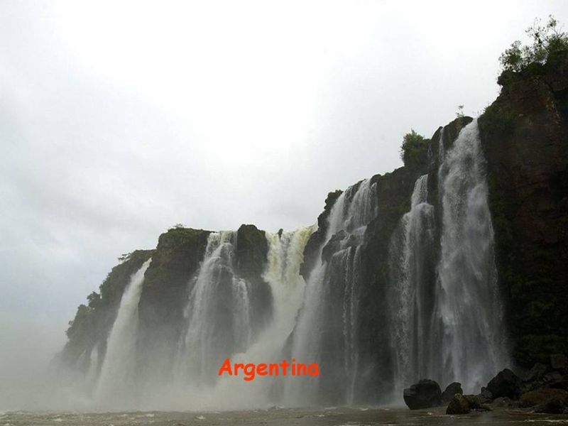 Worlds Most Beautifil Borders ARGENTINA, PARAGUAY and BRASIL
