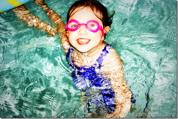 swimming Kayla