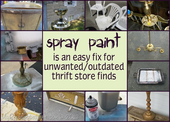 Spray paint ideas my repurposed life⢠Ideas Bronce Candelabros