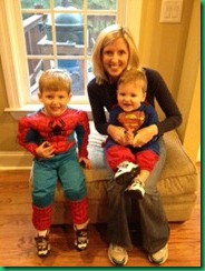 Mommy and boys