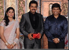 Karthi Ranjini wedding reception9