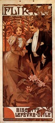 Alphonse Maria Mucha - Flirt _calendar_