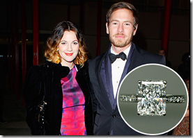 Drew Barrymore received diamond engagement ring from fiancé Will Kopleman