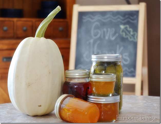 pumpkin and canning jars ps